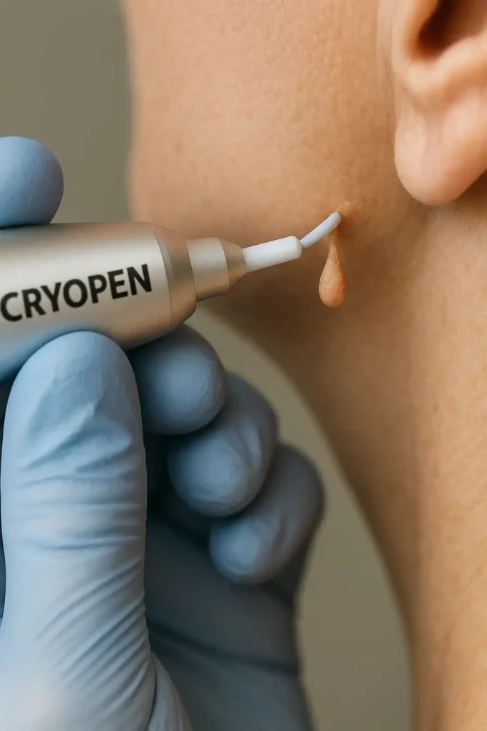 Cryopen for skin tags removal Edgware speak to our team today!