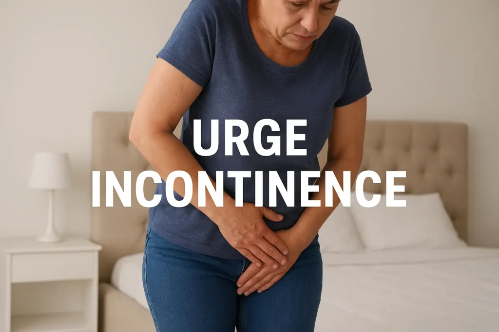 how to manage urge incontinence Edgware symptoms