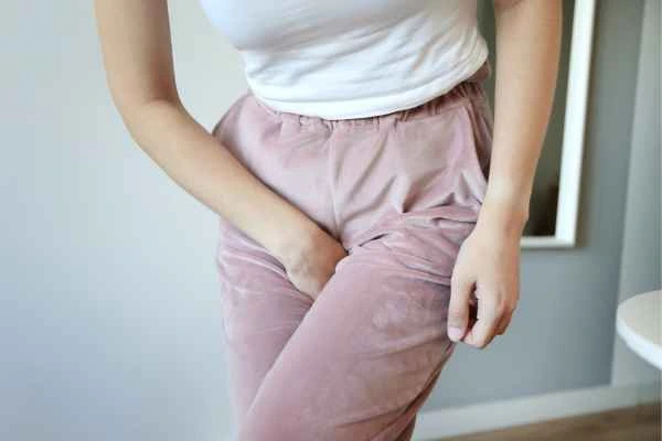 woman struggling with urine incontinence Edgware