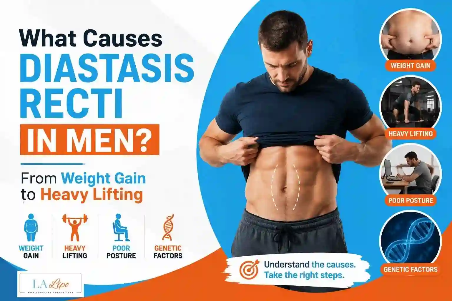 What Causes Diastasis Recti in Men? From Weight Gain to Heavy Lifting Edgware